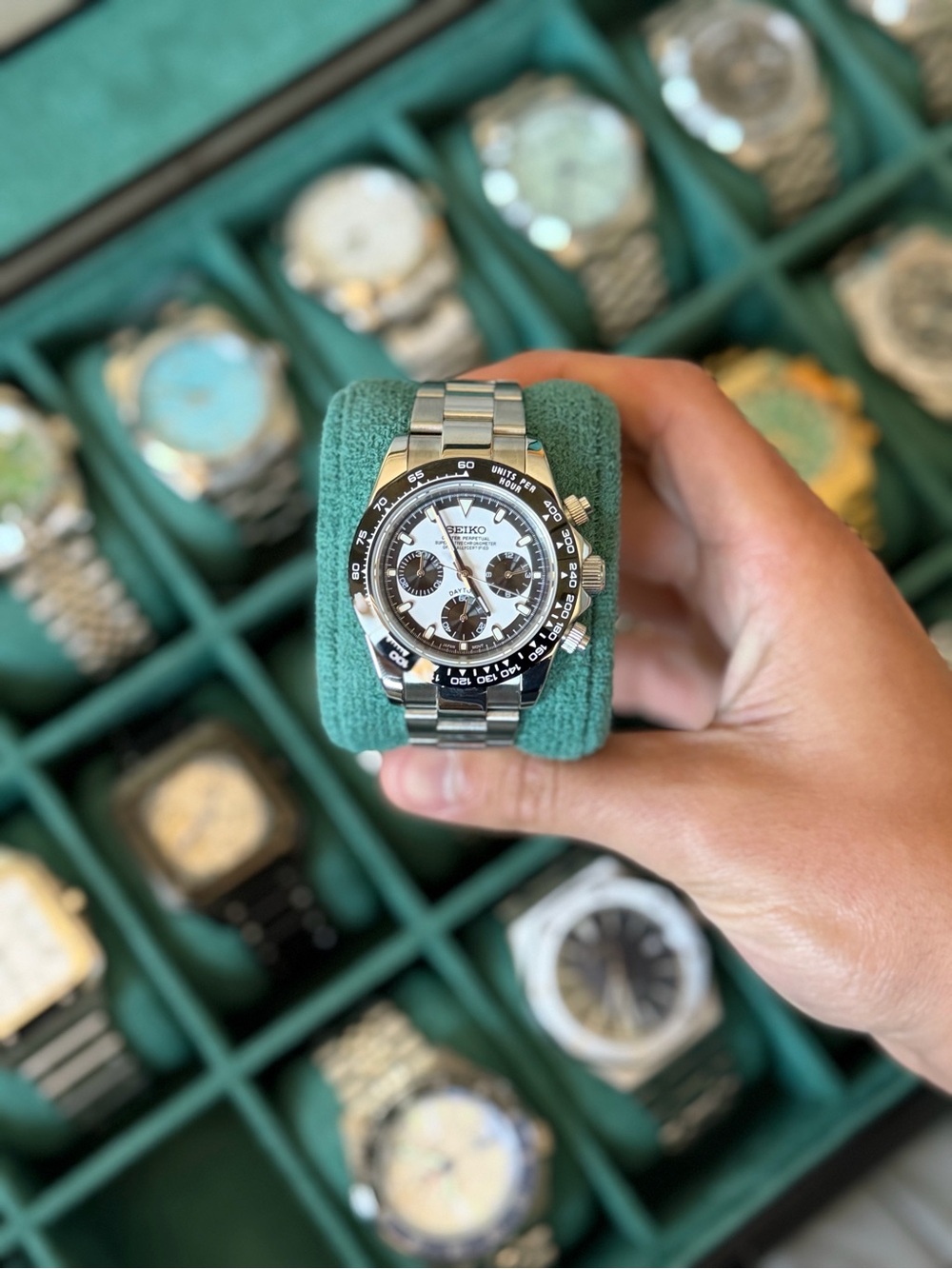 Seiko Mod: Reverse Ghost Daytona